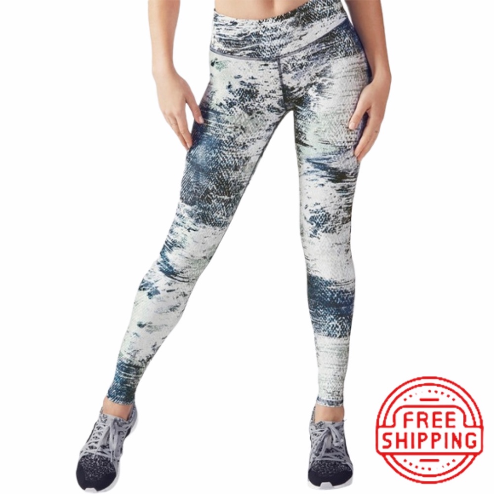 Fabletics Salar Printed Powerhold Legging - Fossil